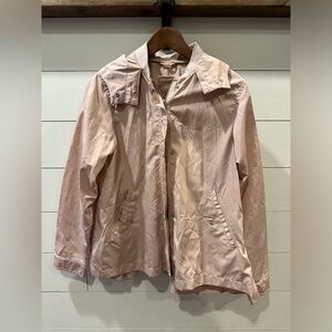 Zara Women's Light Pink Light- Weight Jacket- size Medium